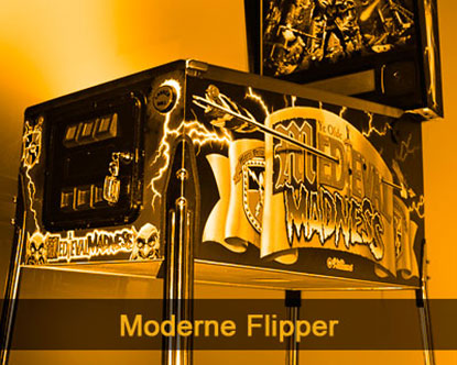 Moderne Flipper Restauration