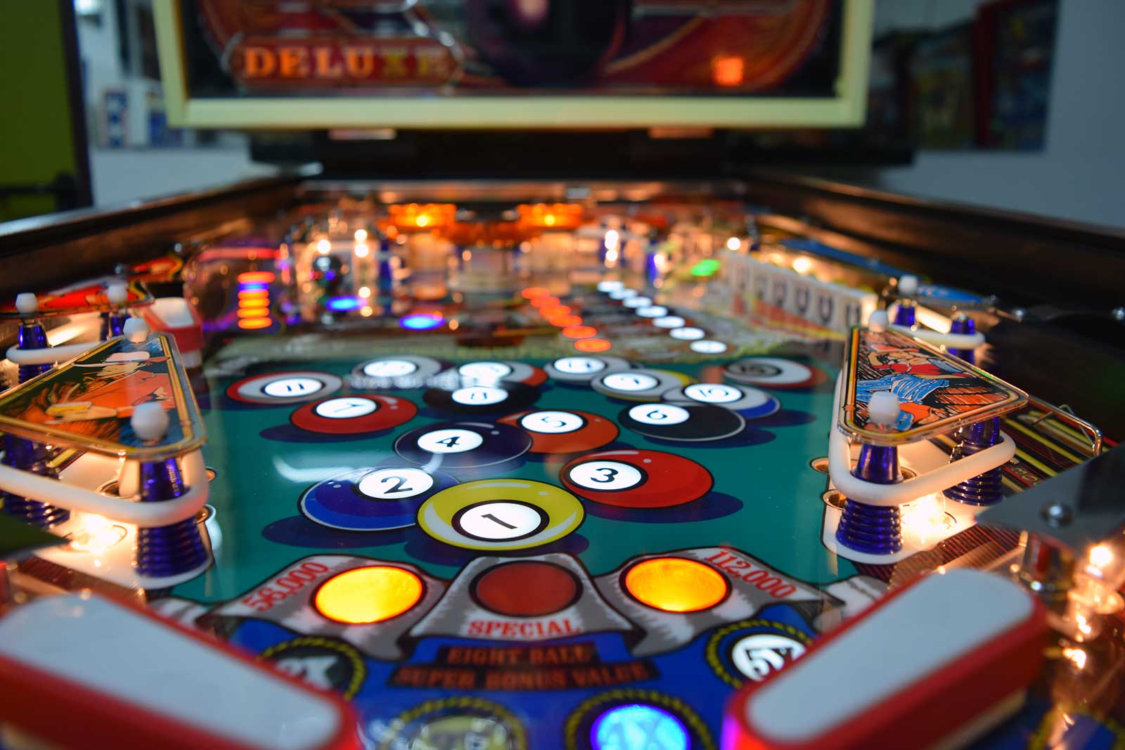 Flipper Flipperautomaten Pinball Kaufen Eight Ball Deluxe Bally