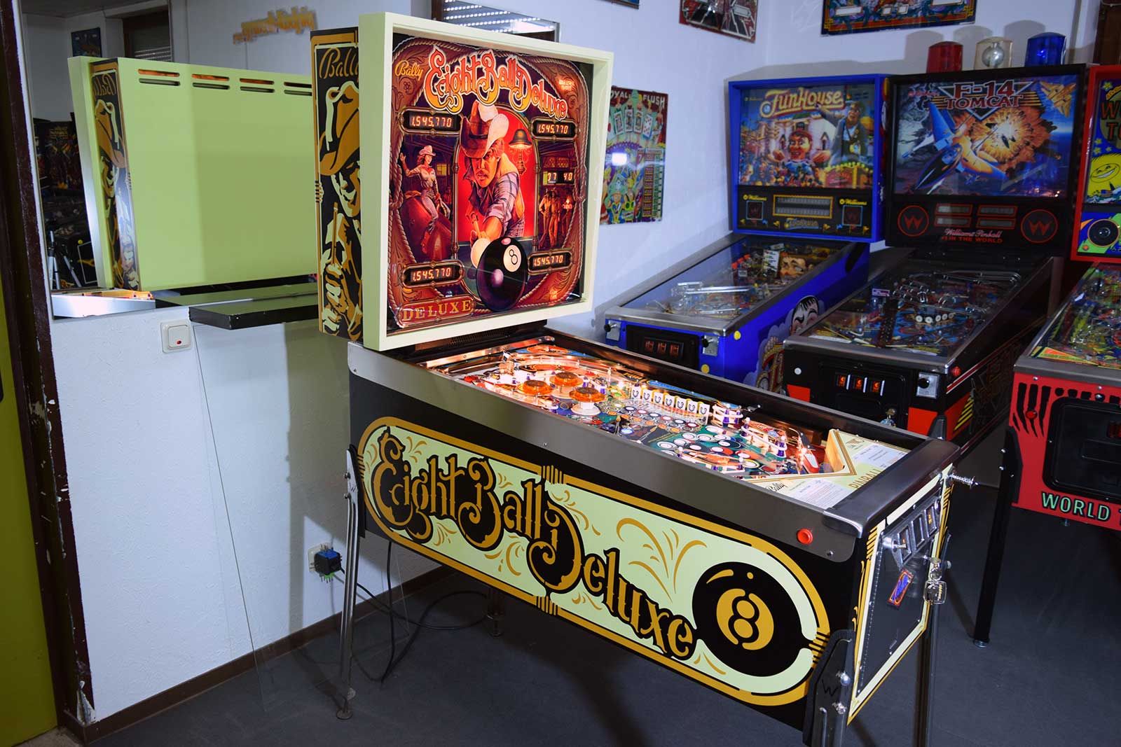 Flipper Flipperautomaten Pinball Kaufen Eight Ball Deluxe Bally